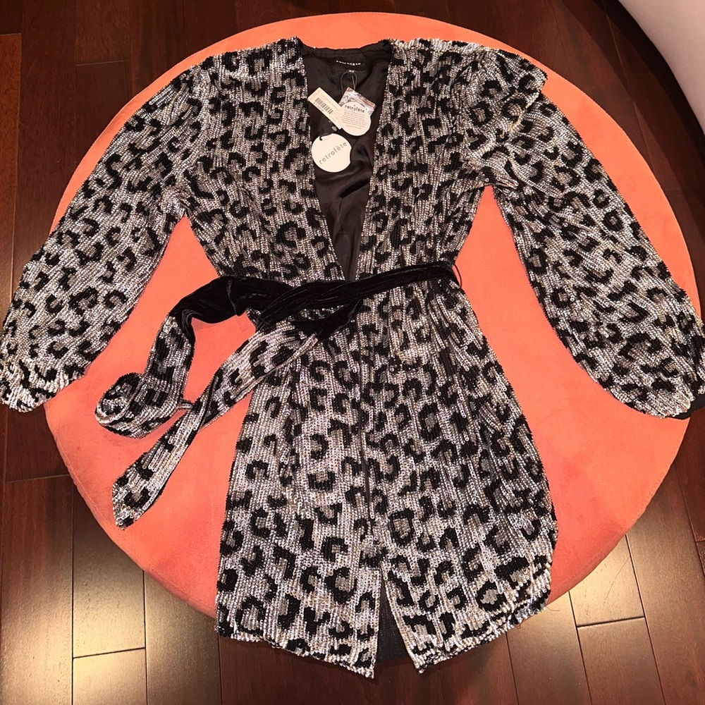 Retrofete Sequin Dress NWT